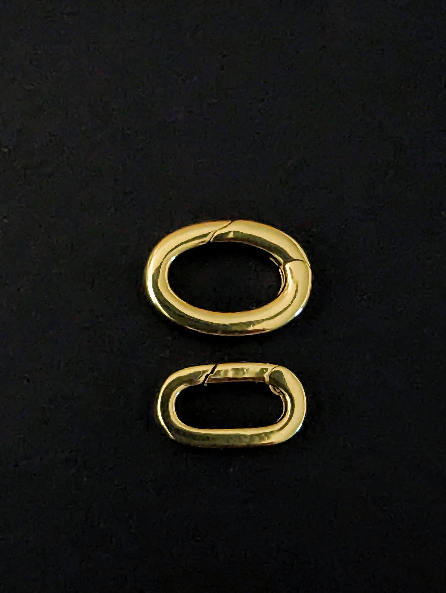 14k gold filled self closing links